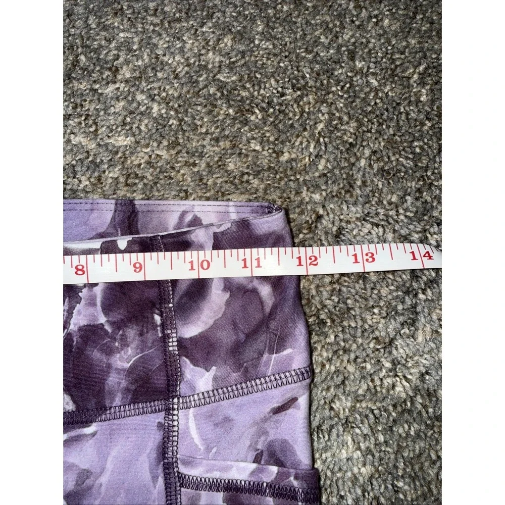 Freely Girl's‎ Size XL Purple Tie Dyed Leggings With Pockets